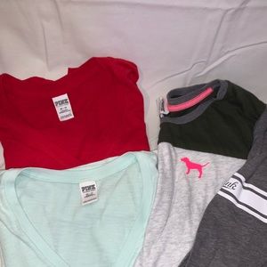 Lot of Pink VS t-shirts